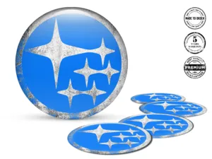 Subaru Adesivi Cupola Edizione Emblemi Resina